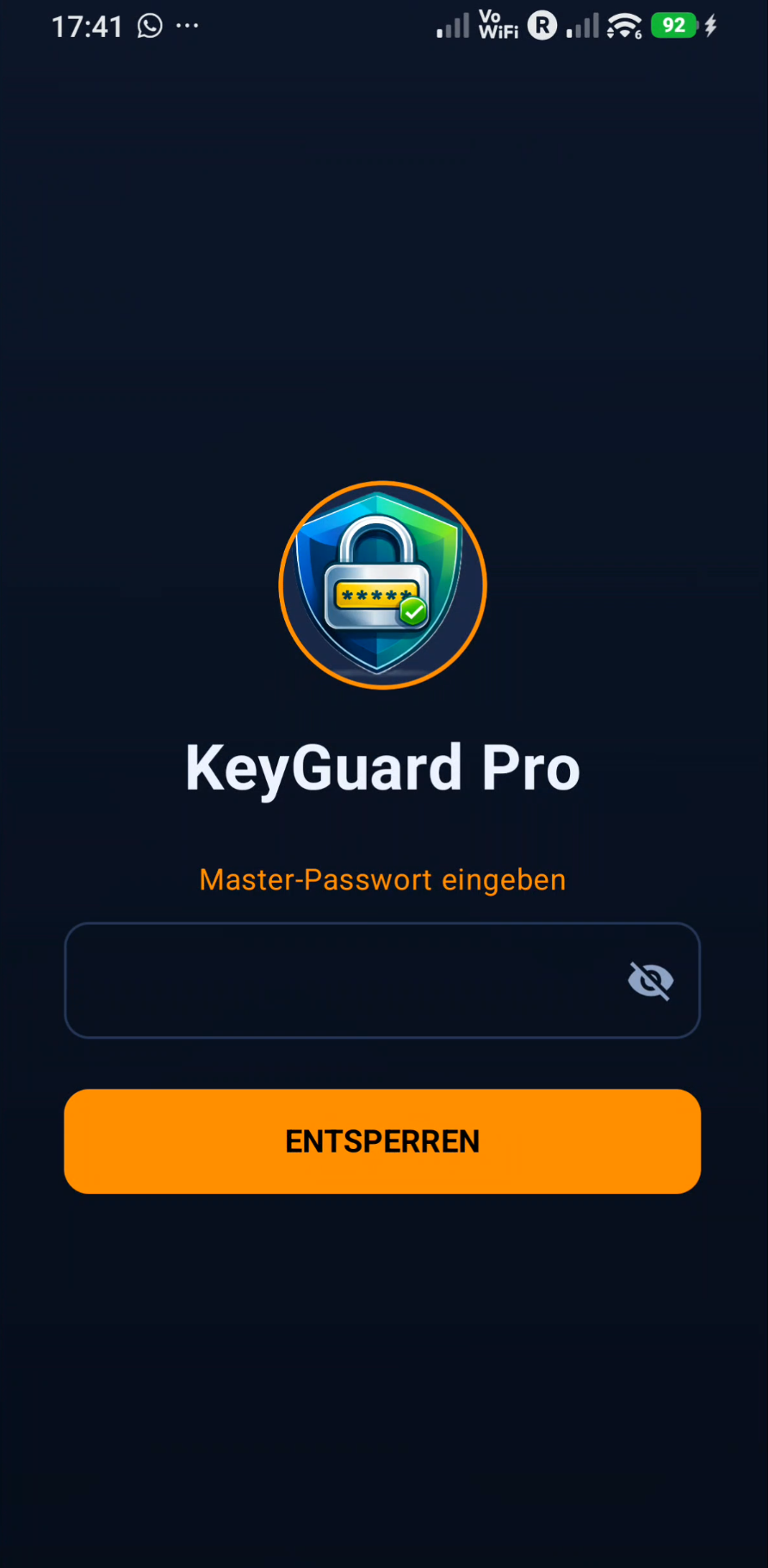 KeyGuard Pro — Ihre Passwörter. Sicher. Immer dabei.